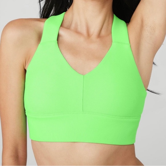 ALO Yoga Other - ALO Emulate Bra in Green Glow